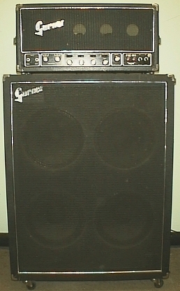 Garnet PRO 400 Super Head on 4x12 Bass Cab