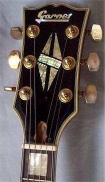 Sunburst Garnet LP Headstock