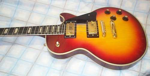 Sunburst Garnet LP Body