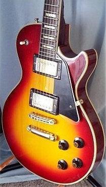 Sunburst Garnet LP Body