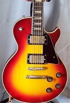 Sunburst Garnet LP Body