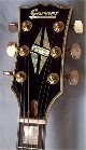 Sunburst Garnet LP Headstock